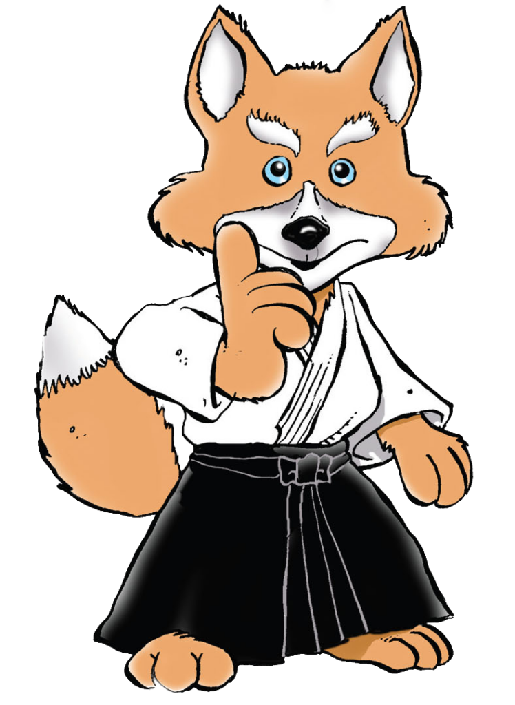 Aikido vos - transparant